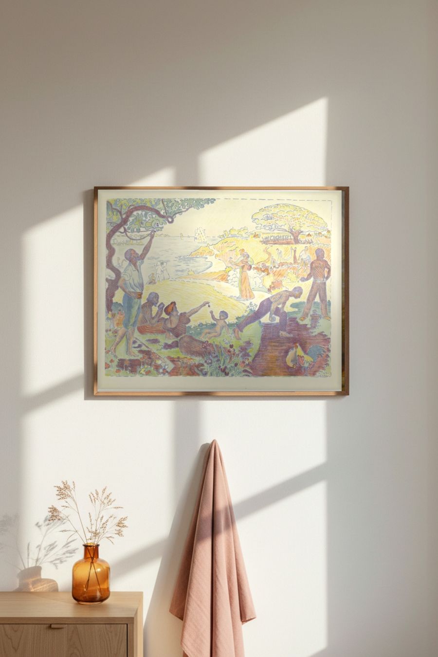 Framed room mockup