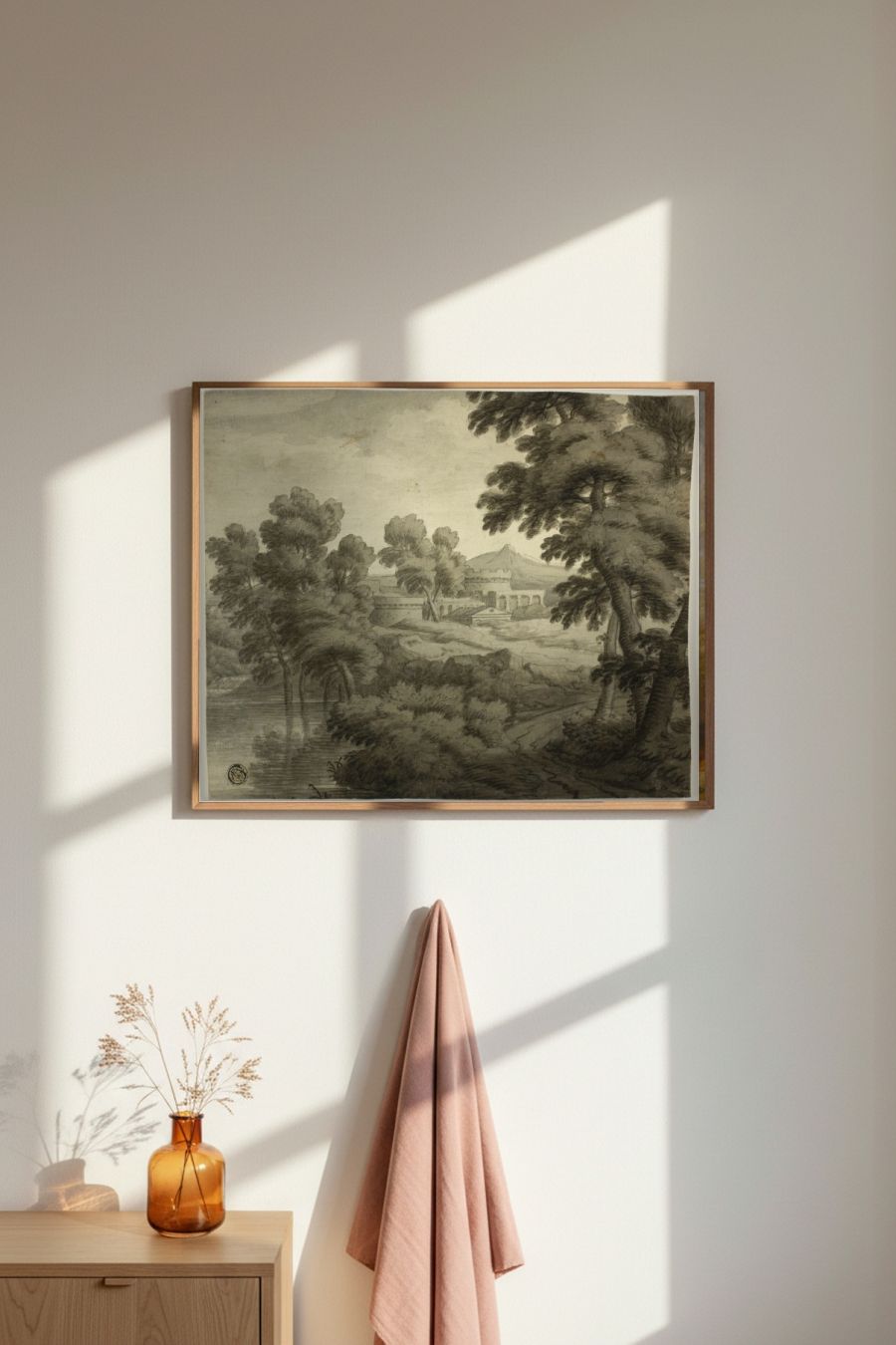 Framed room mockup