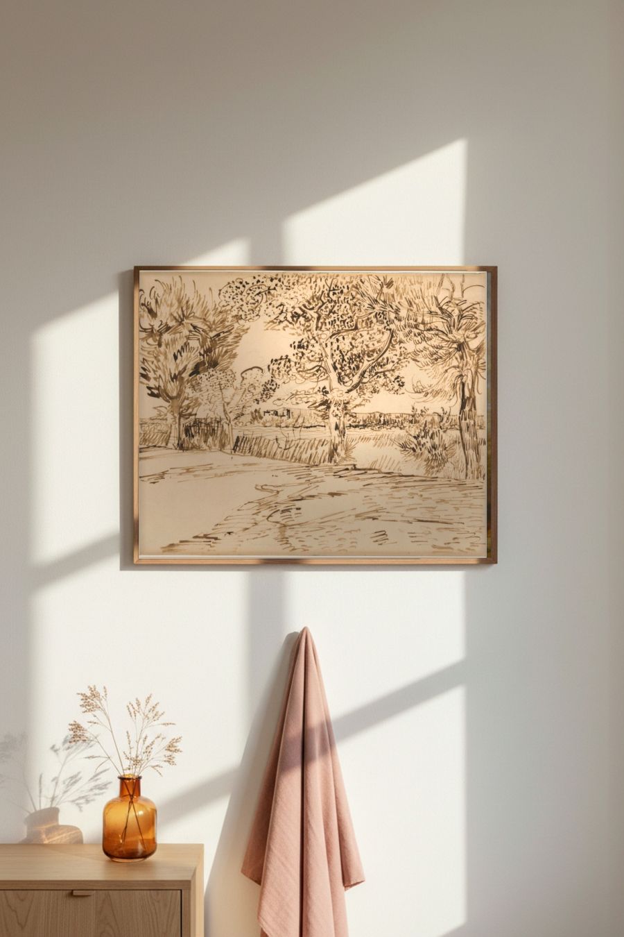 Framed room mockup