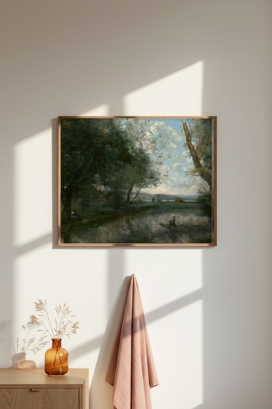 Framed room mockup