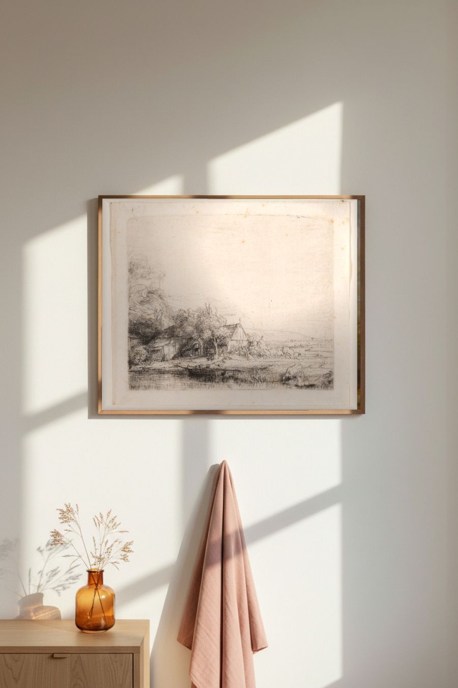 Framed room mockup