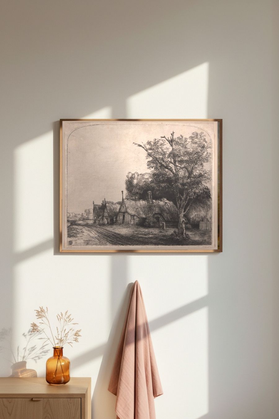 Framed room mockup