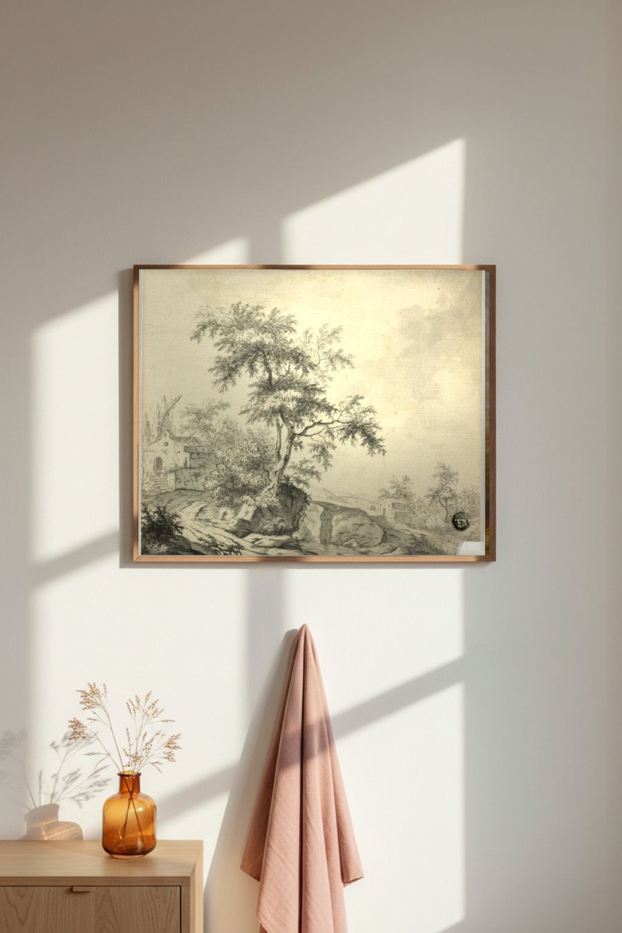 Framed room mockup