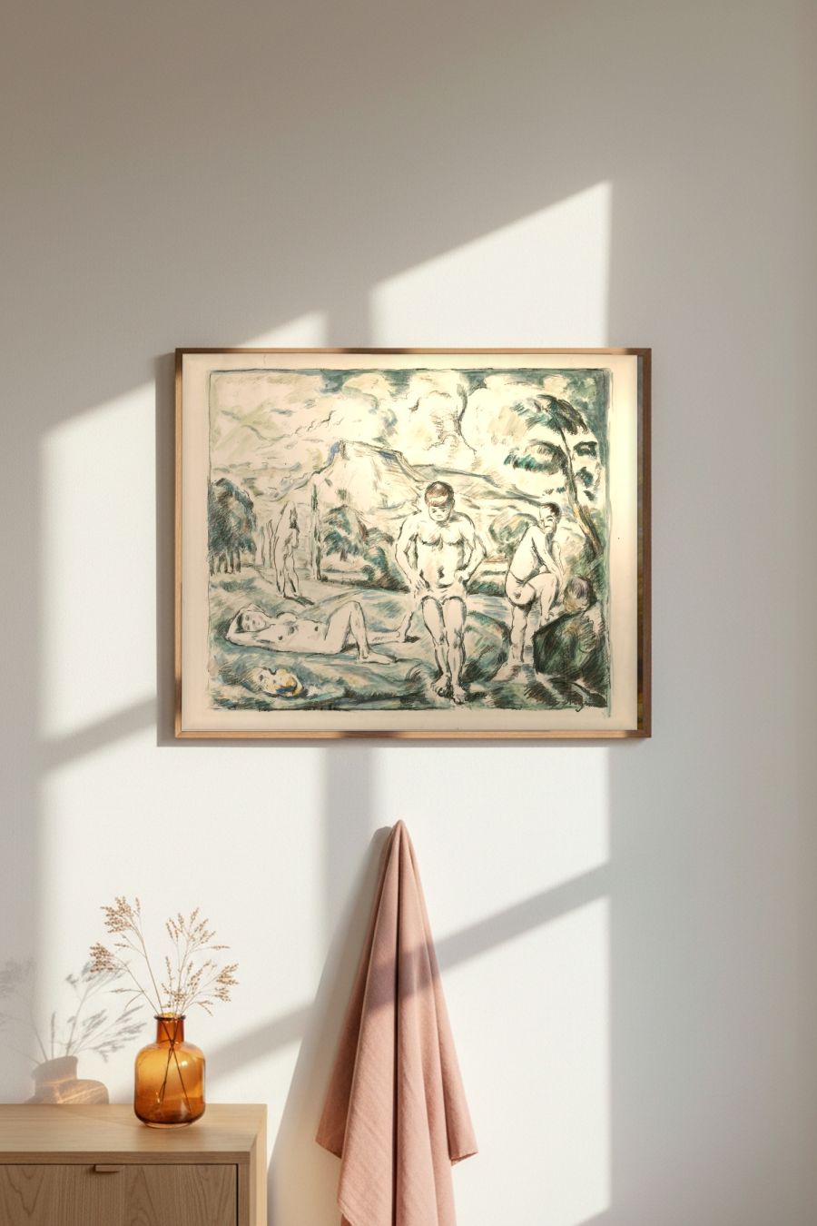 Framed room mockup