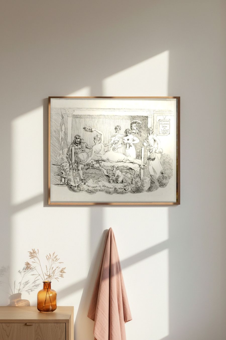 Framed room mockup