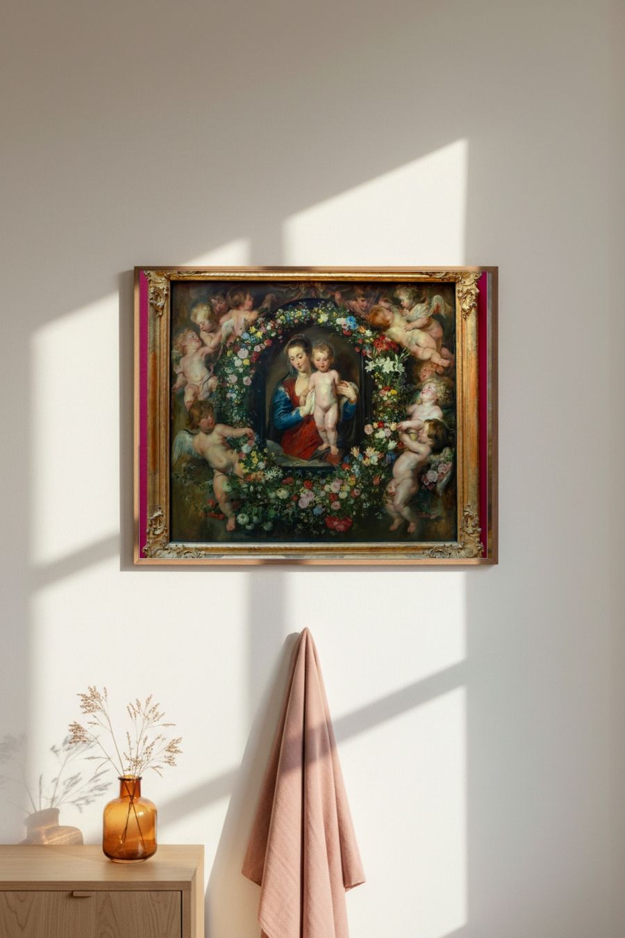 Framed room mockup