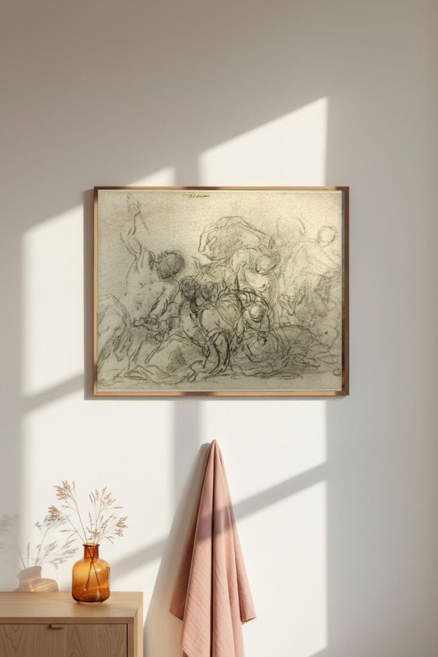 Framed room mockup