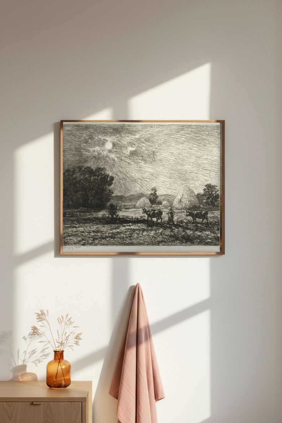 Framed room mockup