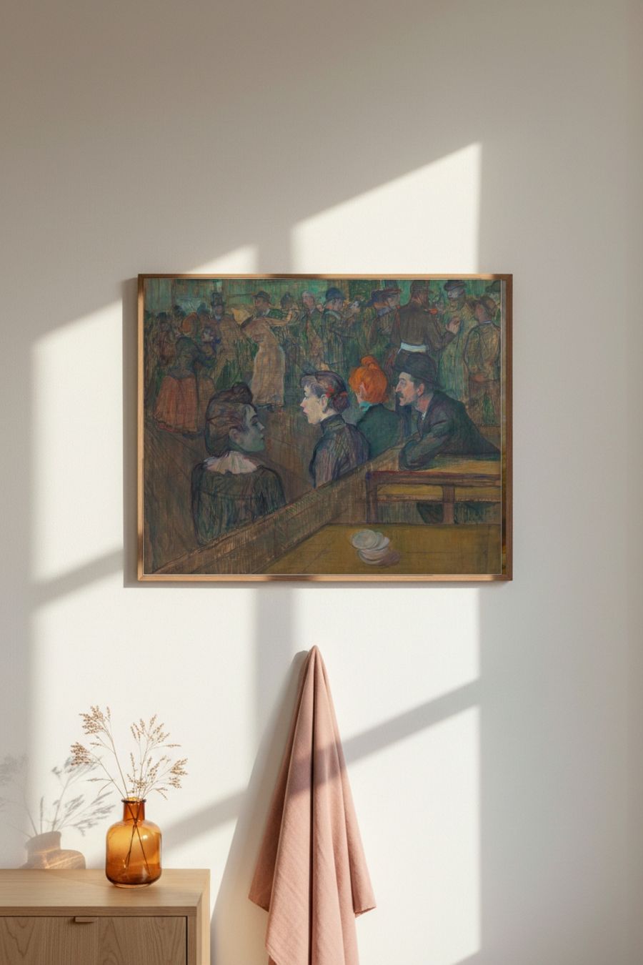 Framed room mockup