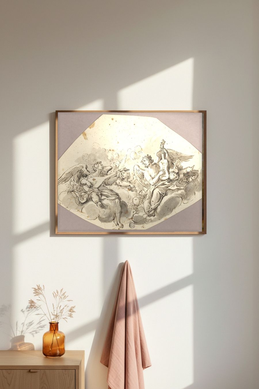 Framed room mockup