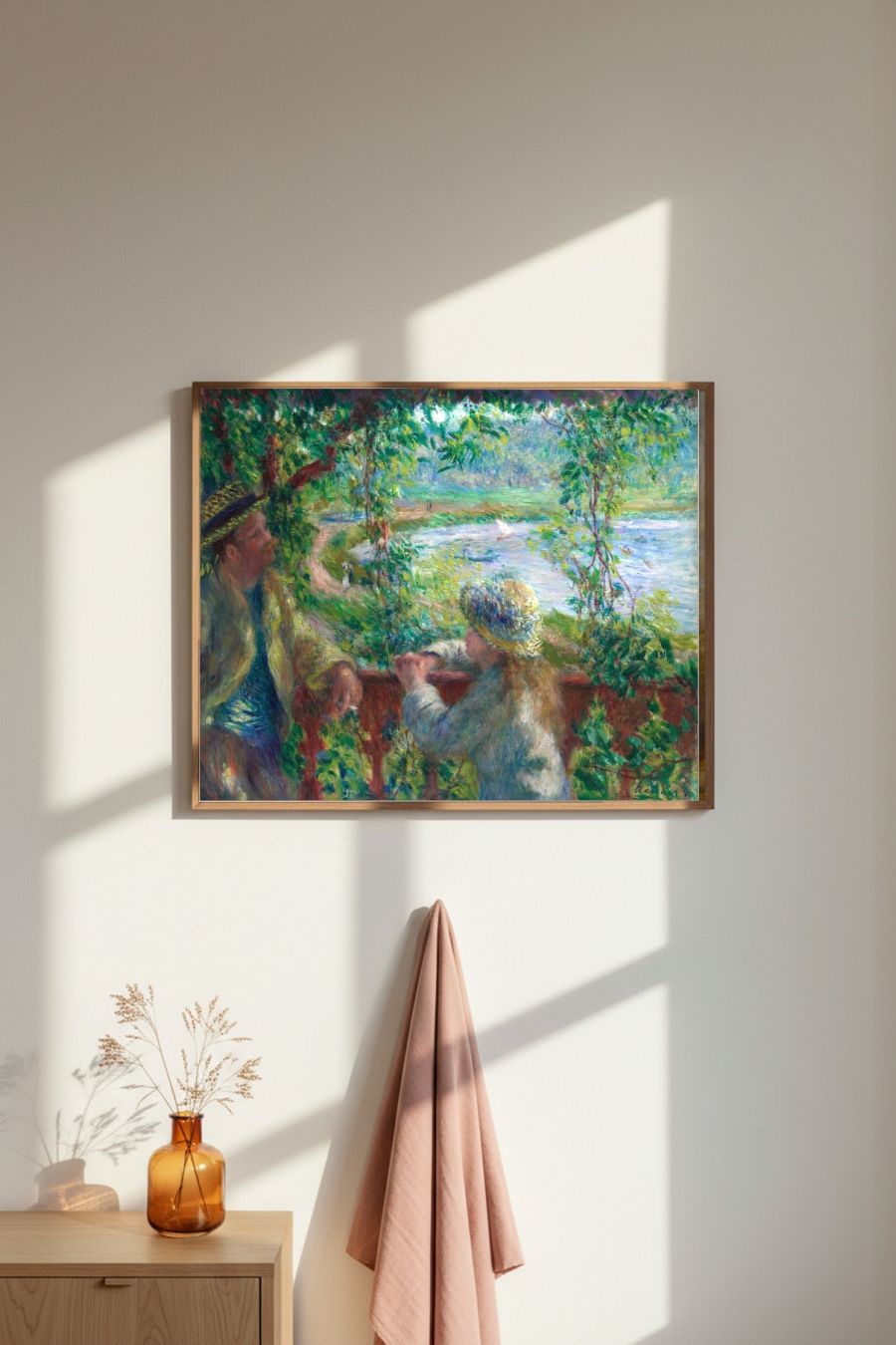 Framed room mockup