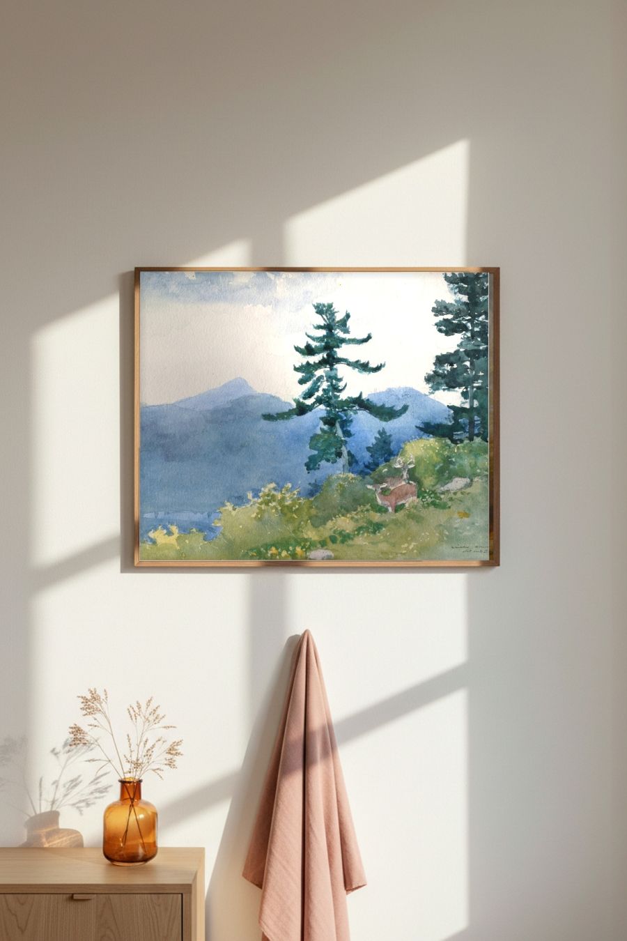 Framed room mockup