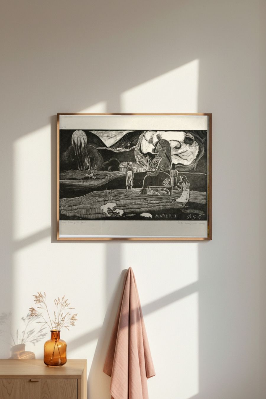 Framed room mockup