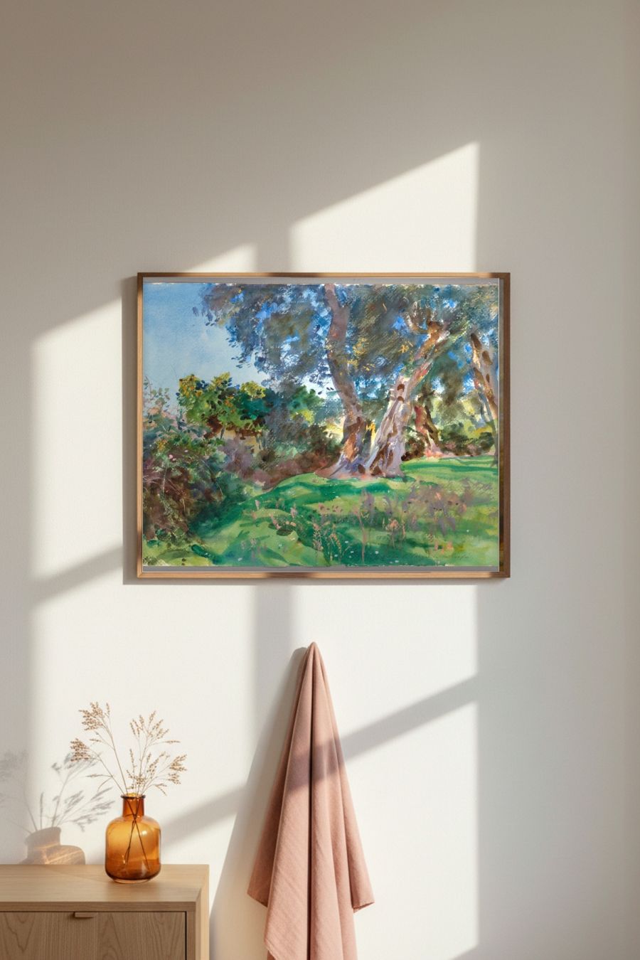 Framed room mockup
