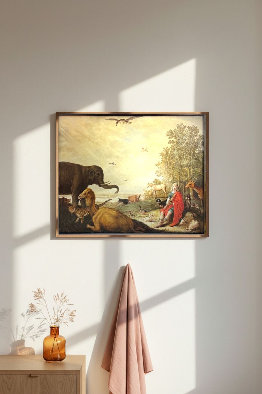 Framed room mockup