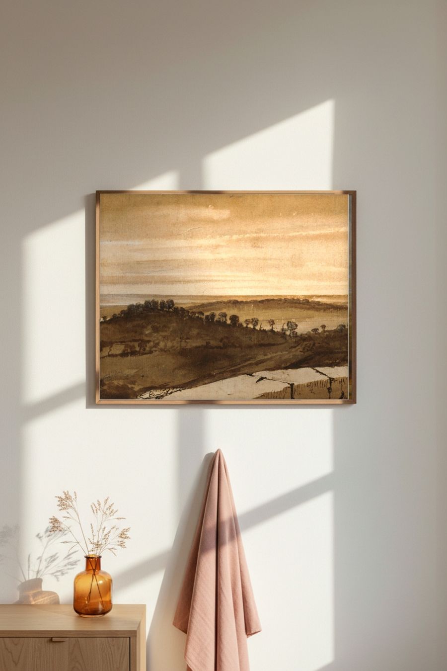 Framed room mockup