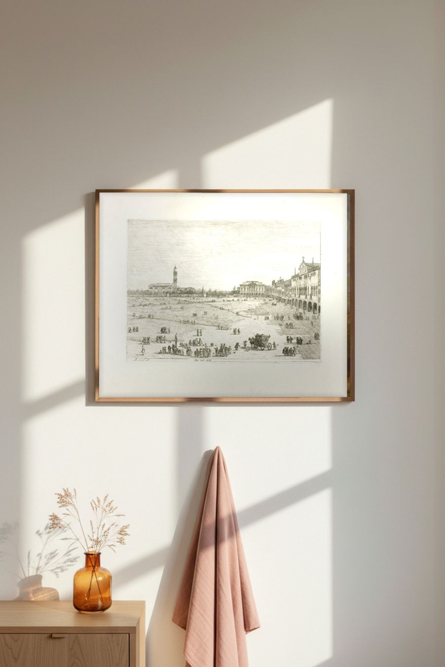 Framed room mockup