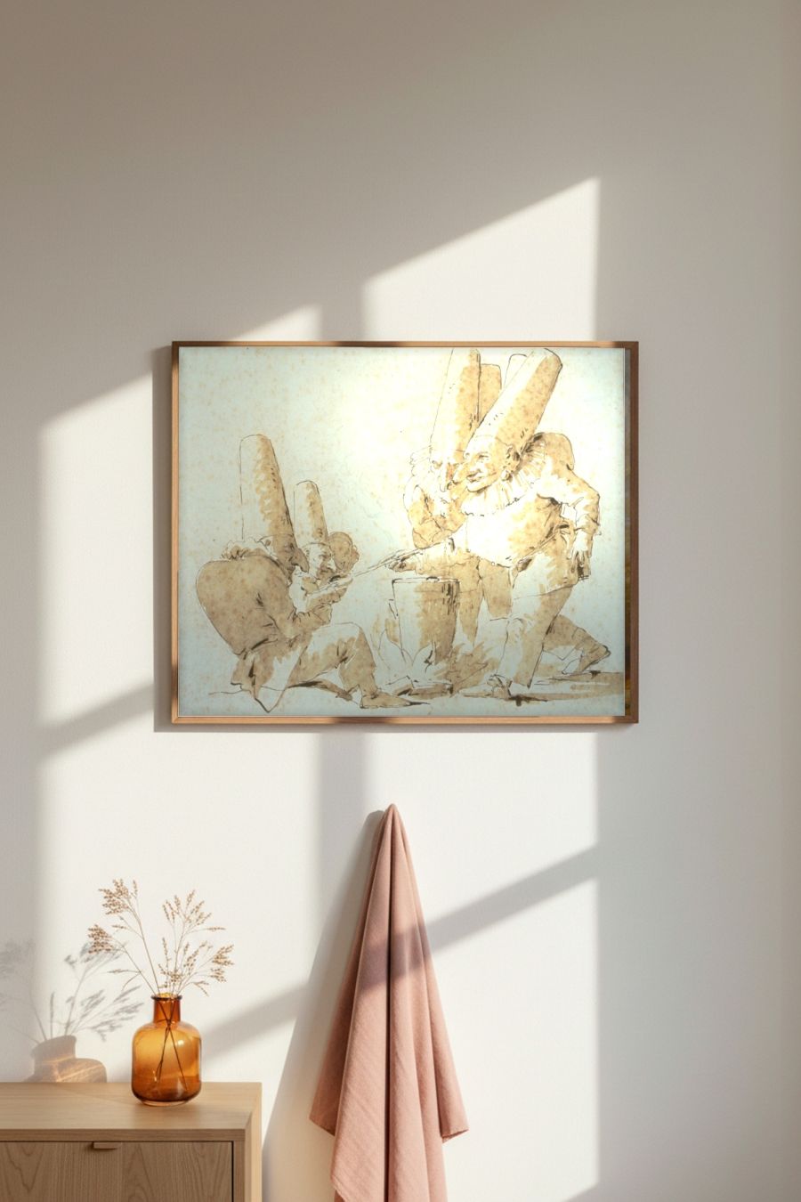 Framed room mockup