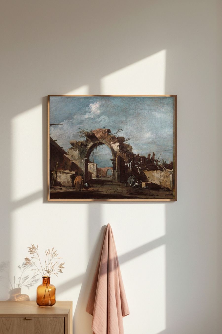 Framed room mockup