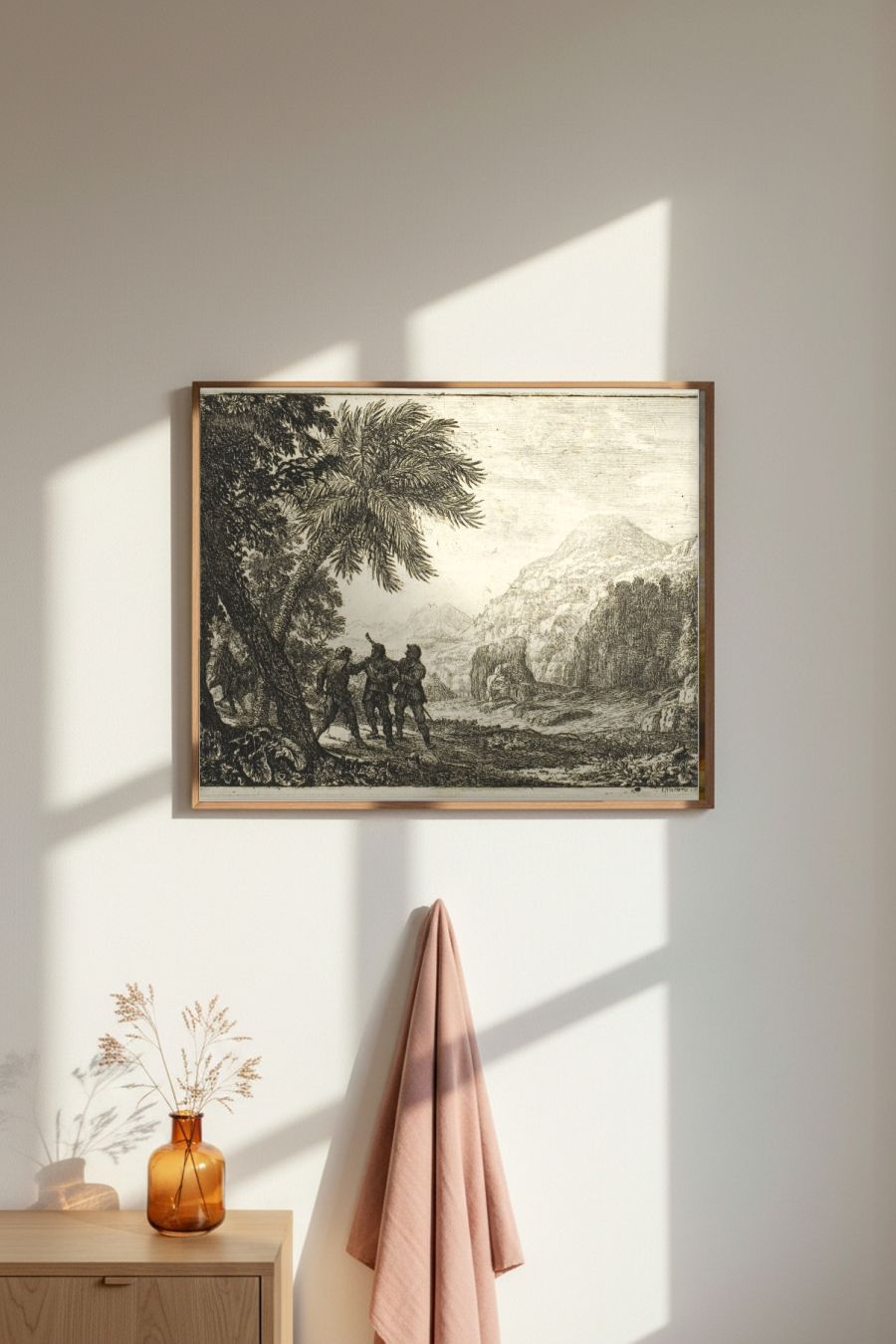 Framed room mockup