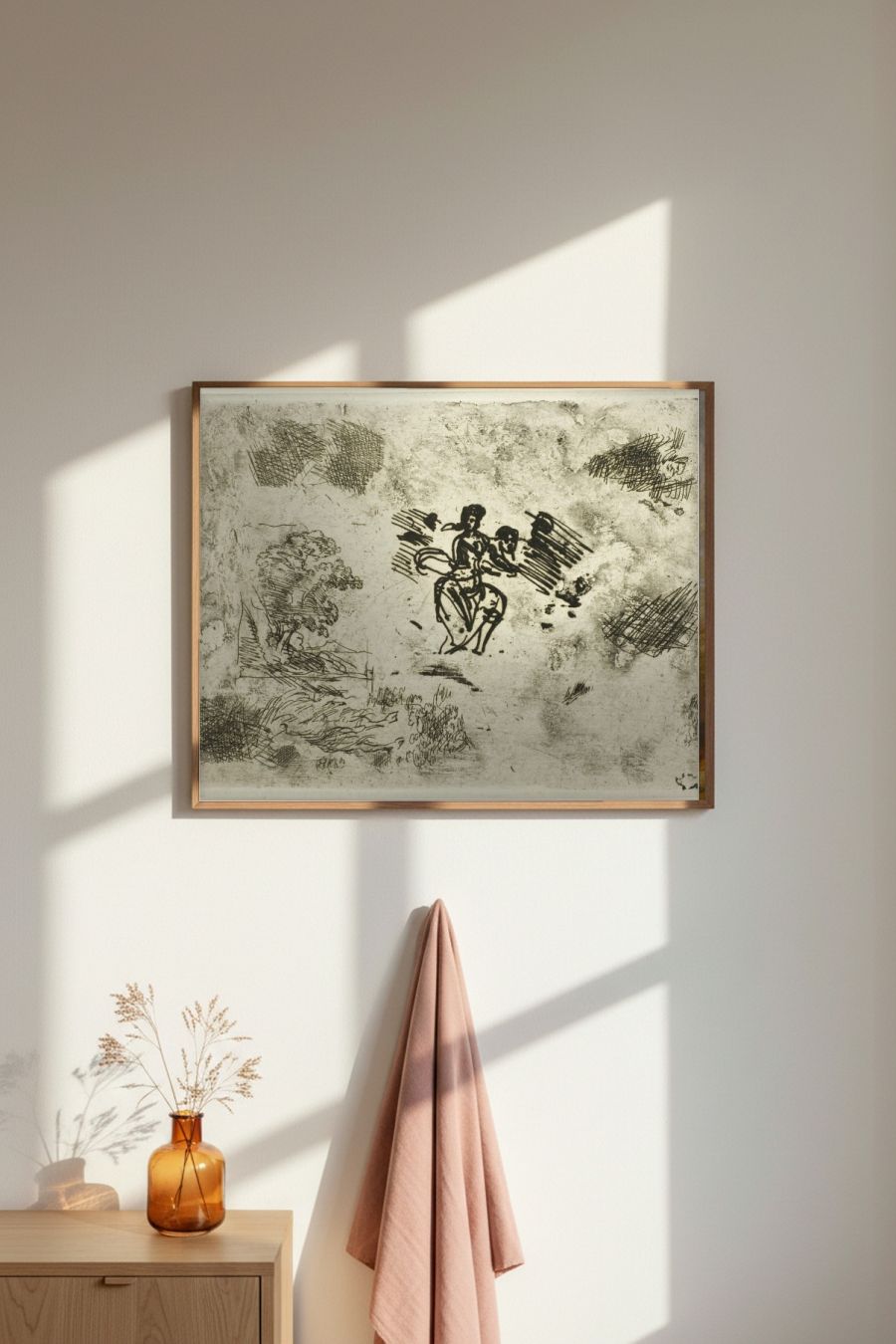 Framed room mockup