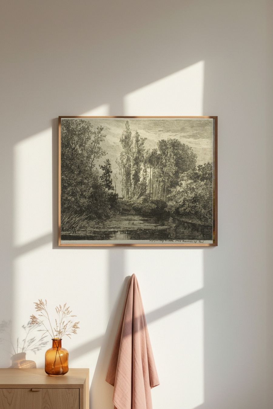 Framed room mockup