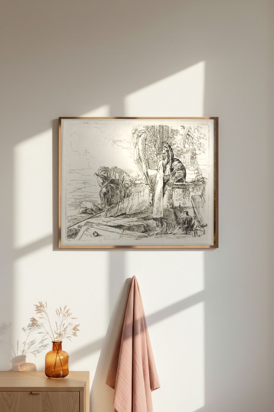 Framed room mockup