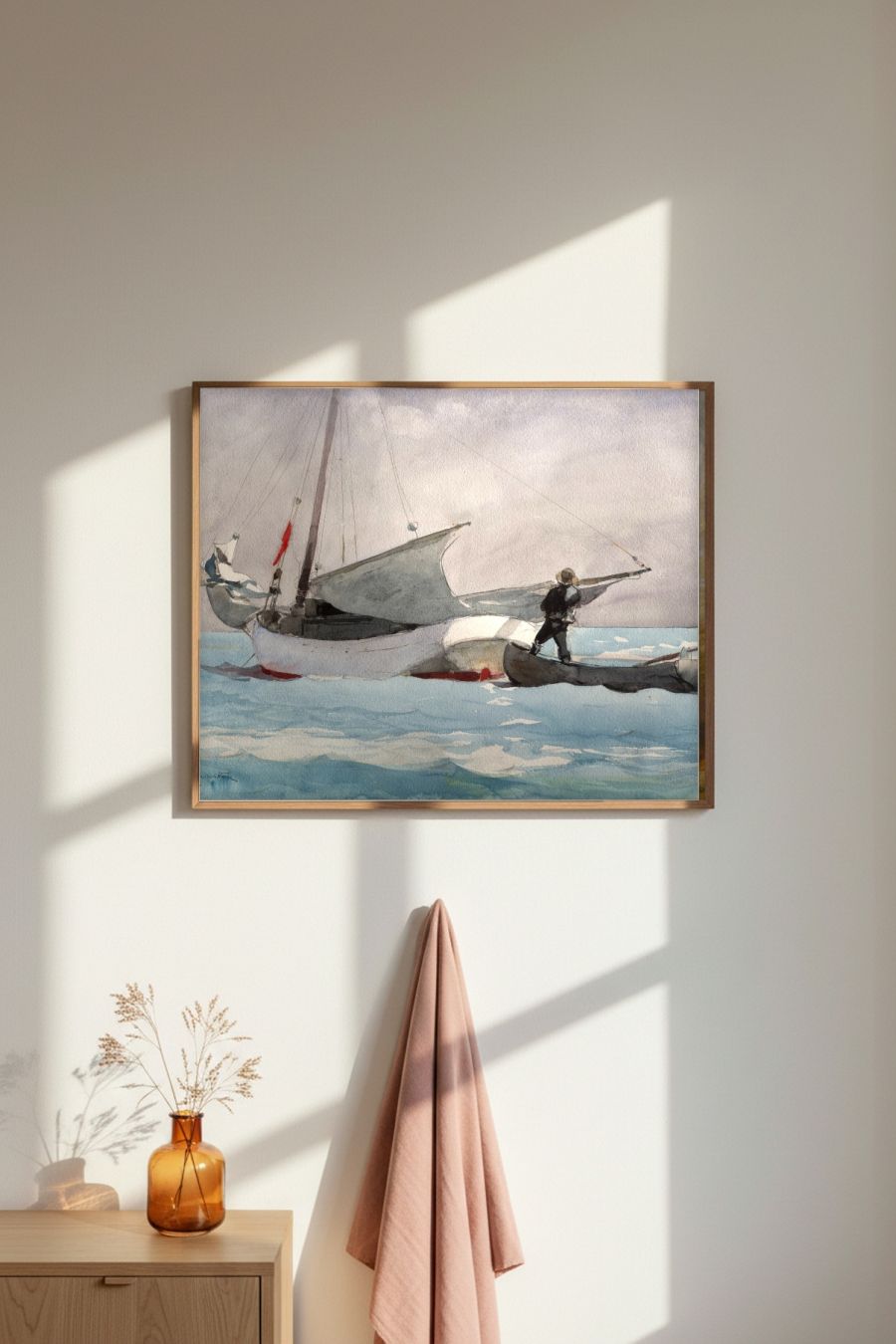 Framed room mockup
