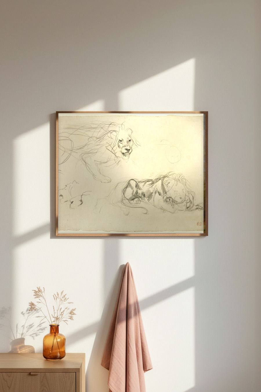 Framed room mockup