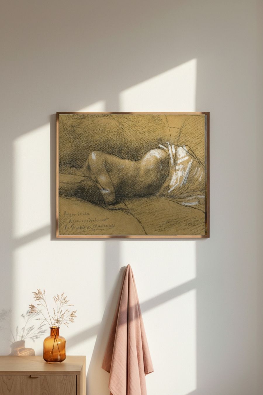 Framed room mockup