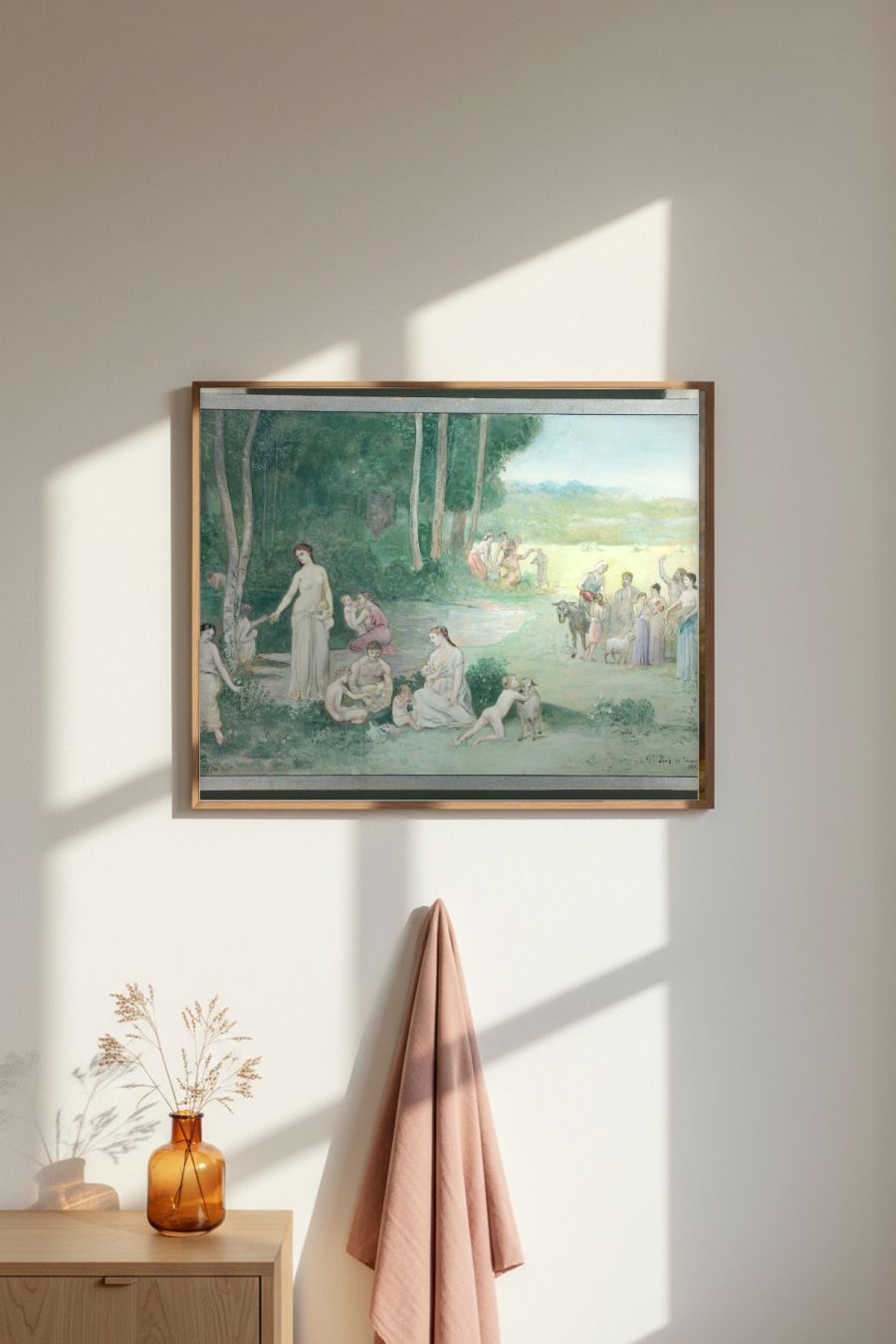 Framed room mockup