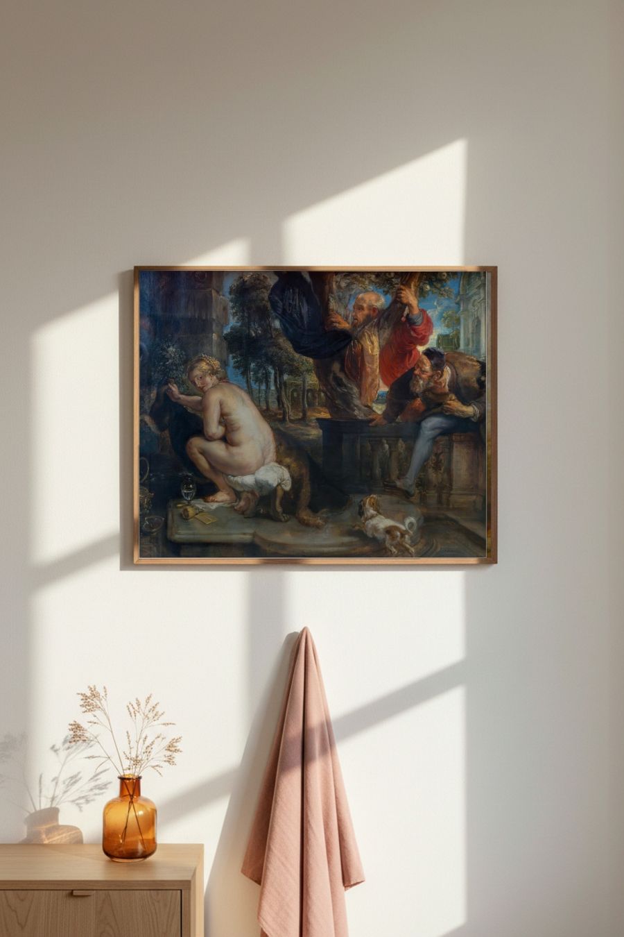 Framed room mockup