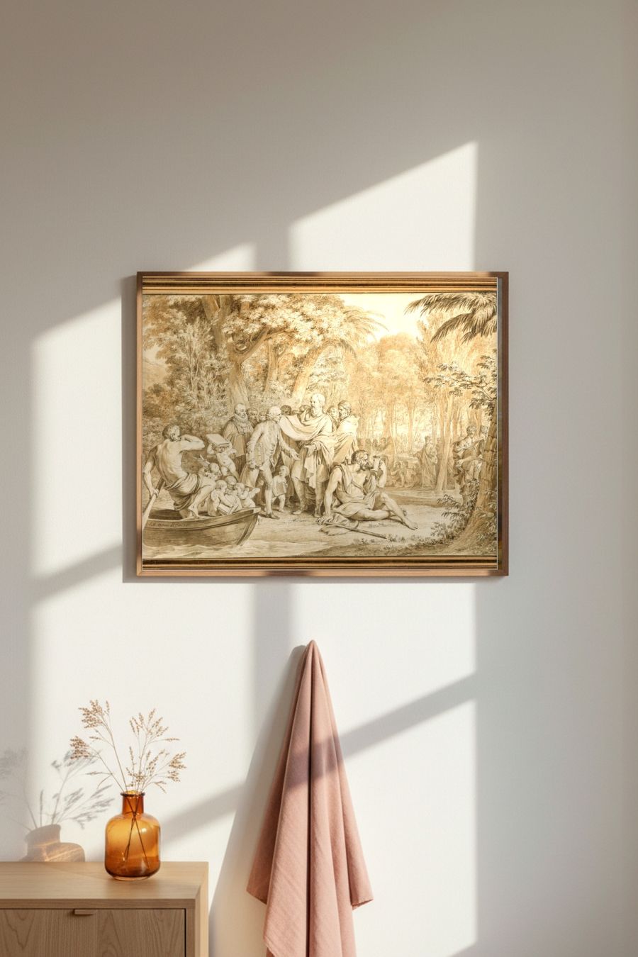 Framed room mockup