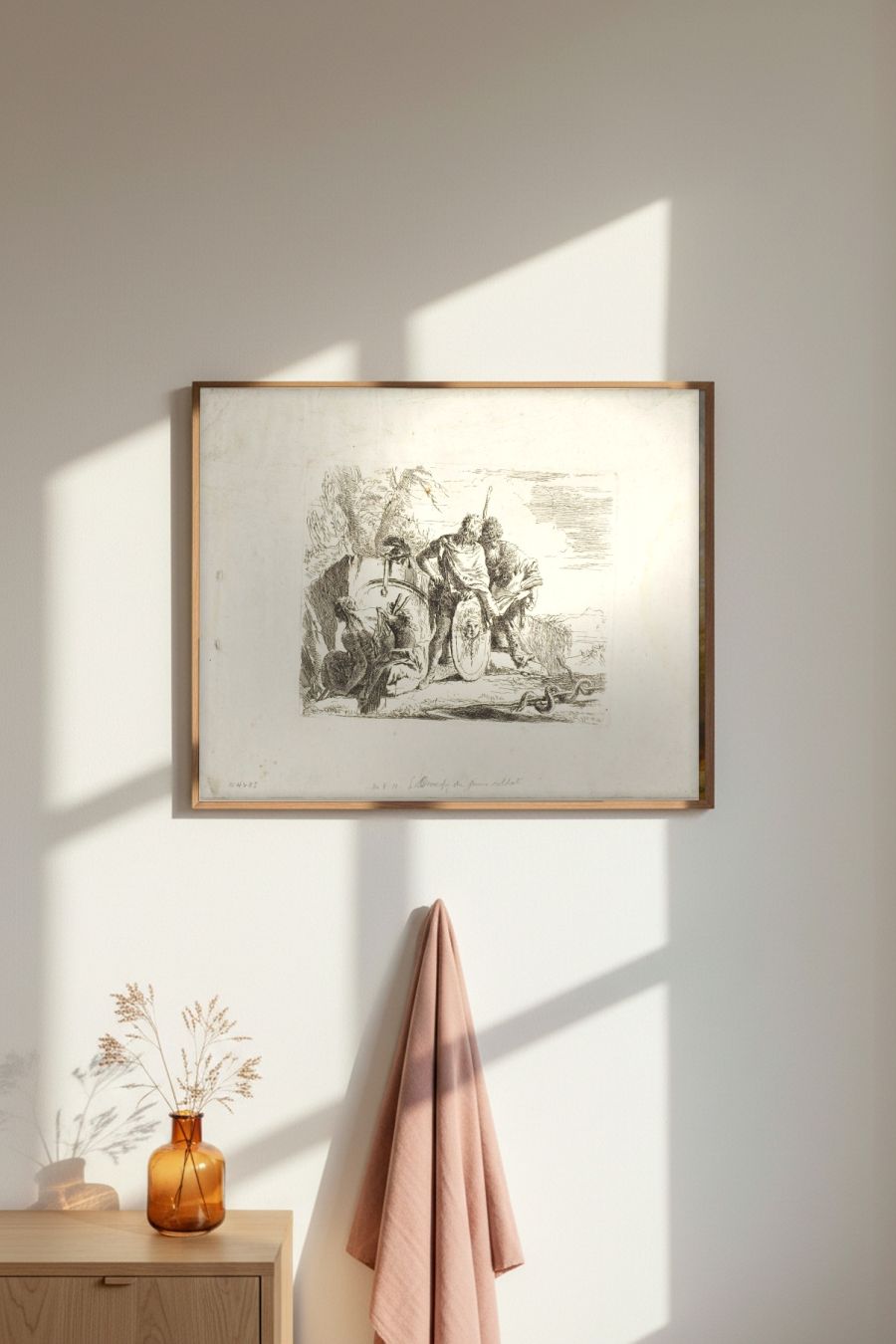 Framed room mockup