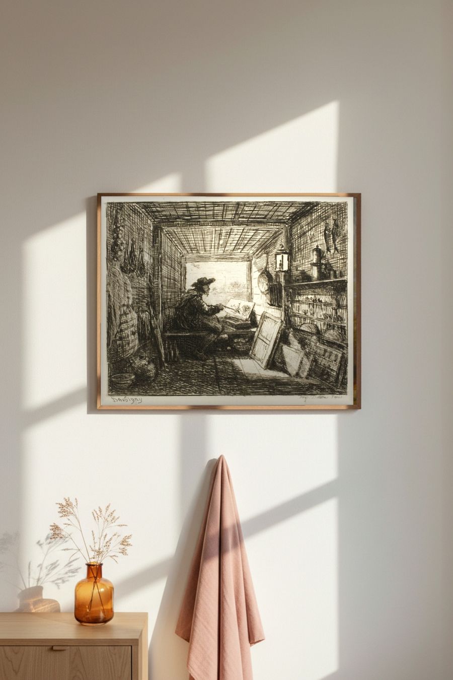Framed room mockup