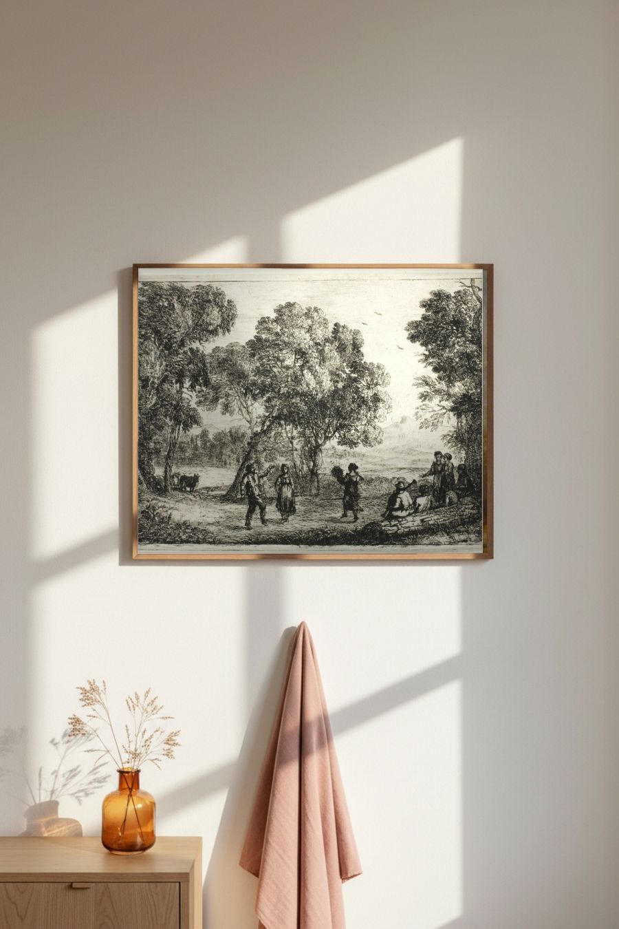Framed room mockup