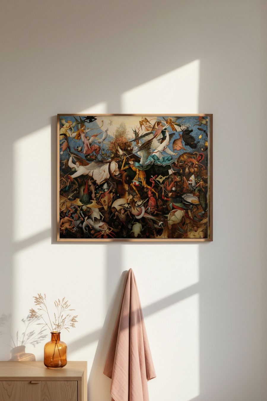 Framed room mockup