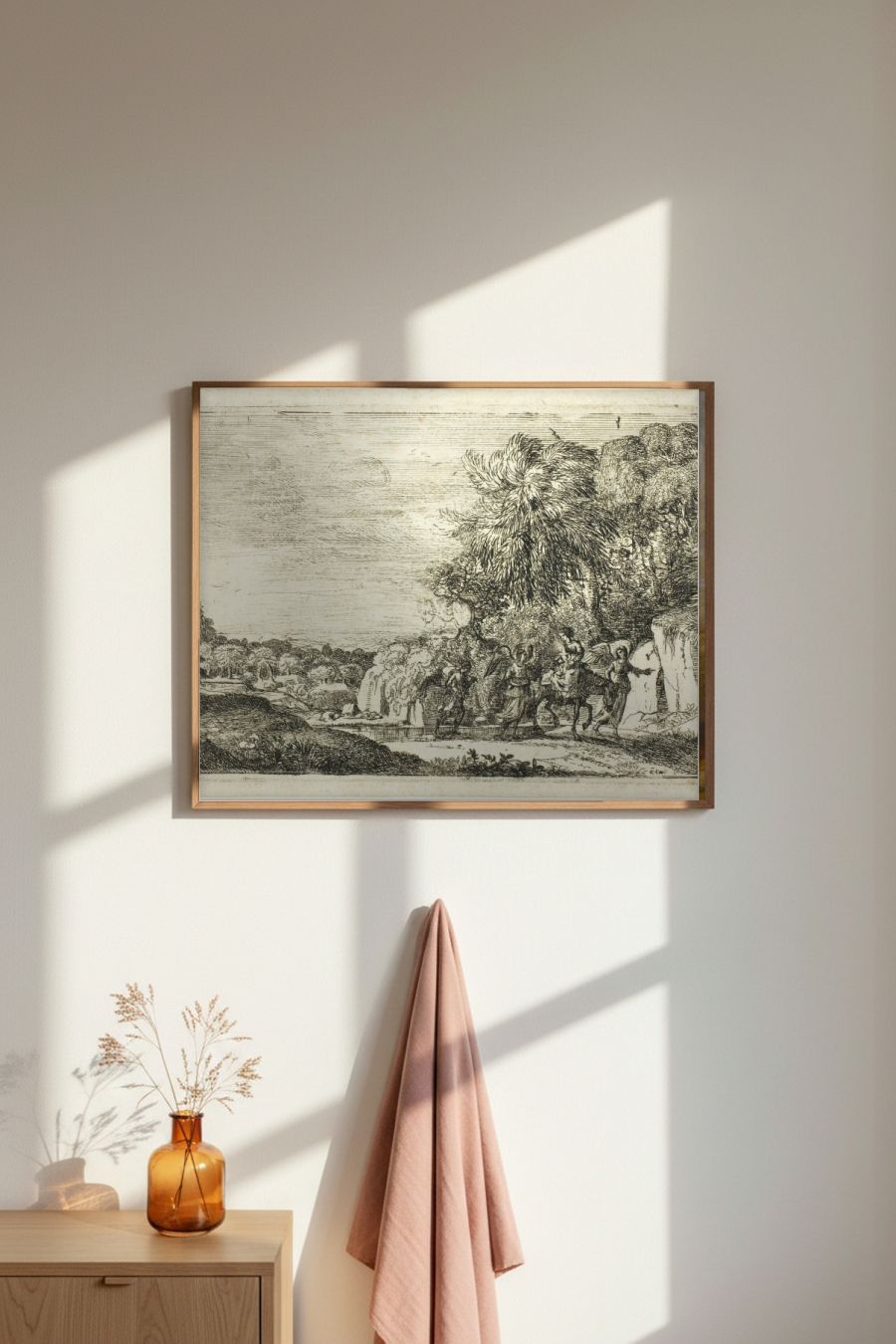 Framed room mockup