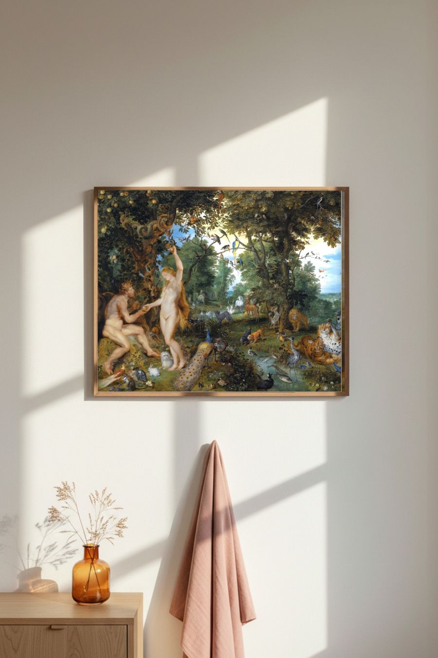 Framed room mockup