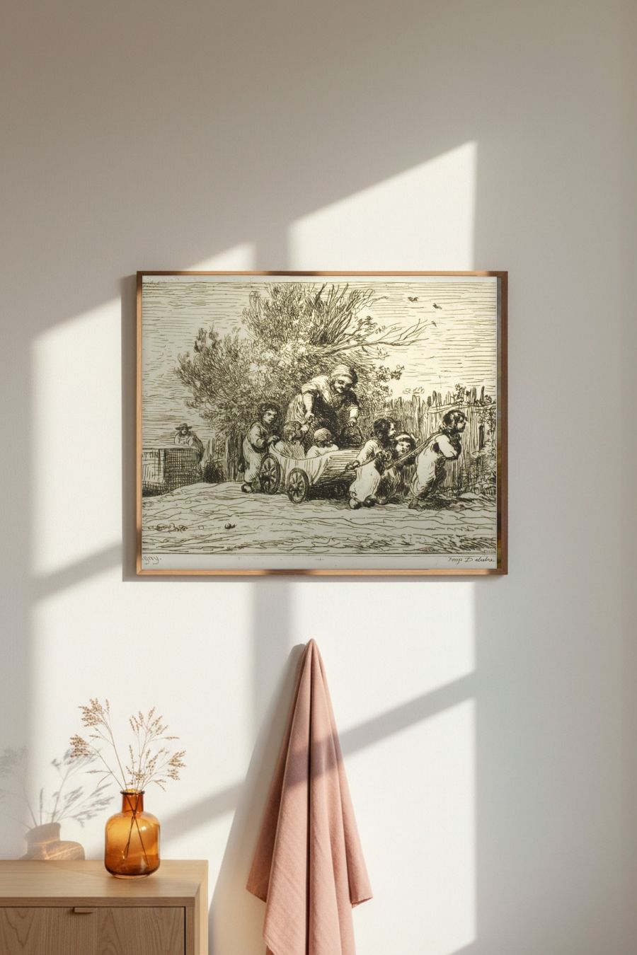 Framed room mockup