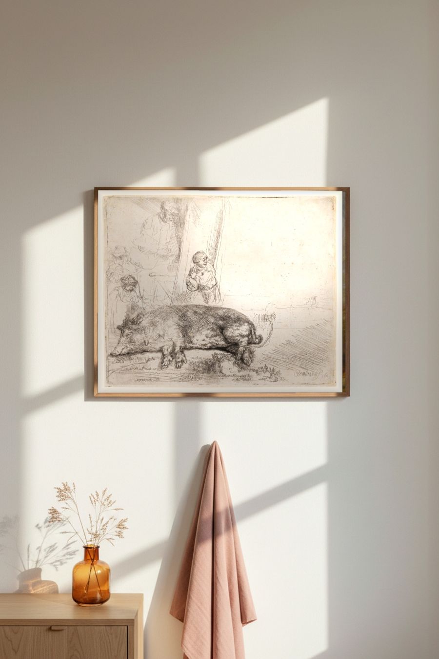 Framed room mockup