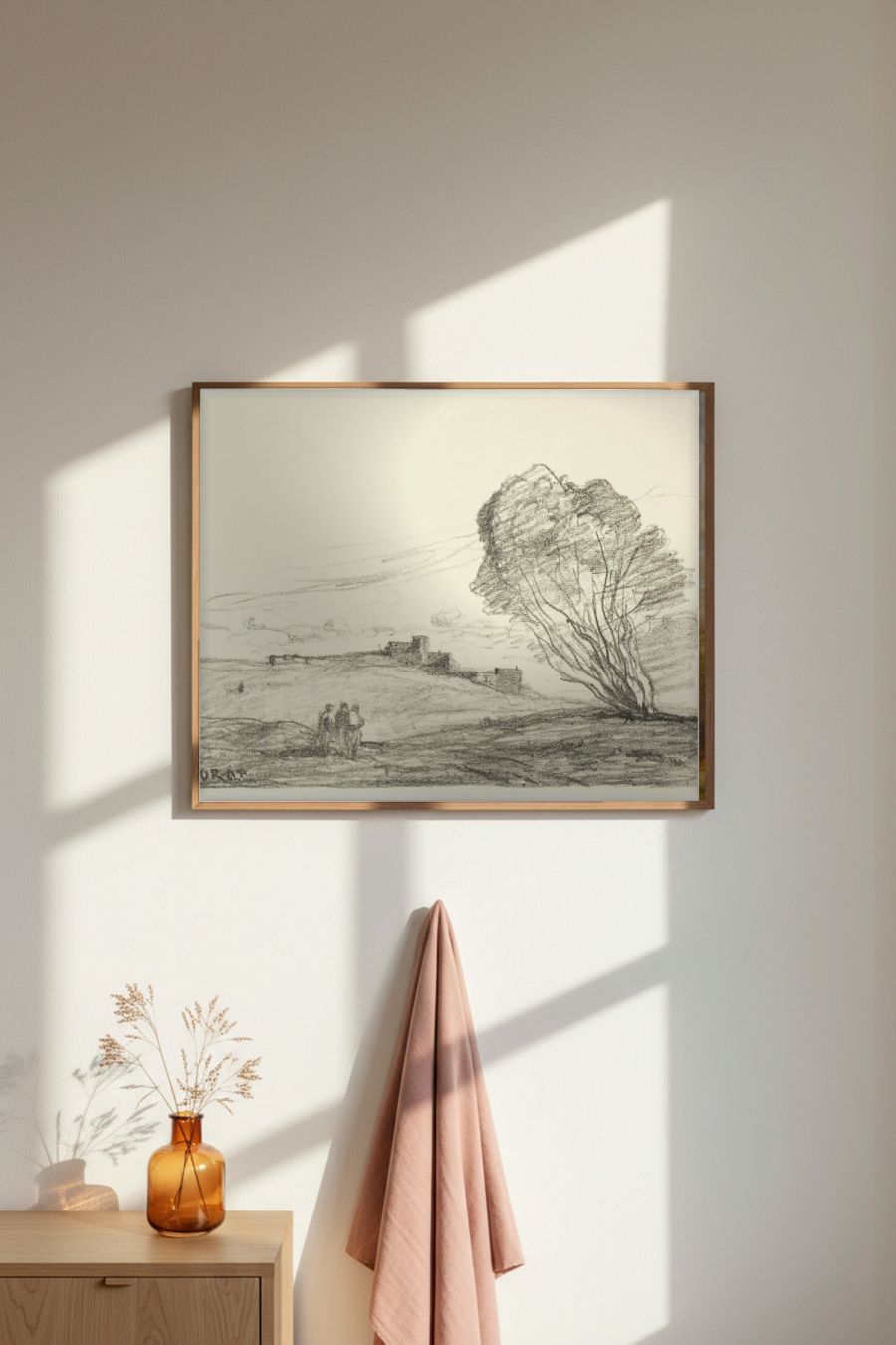 Framed room mockup