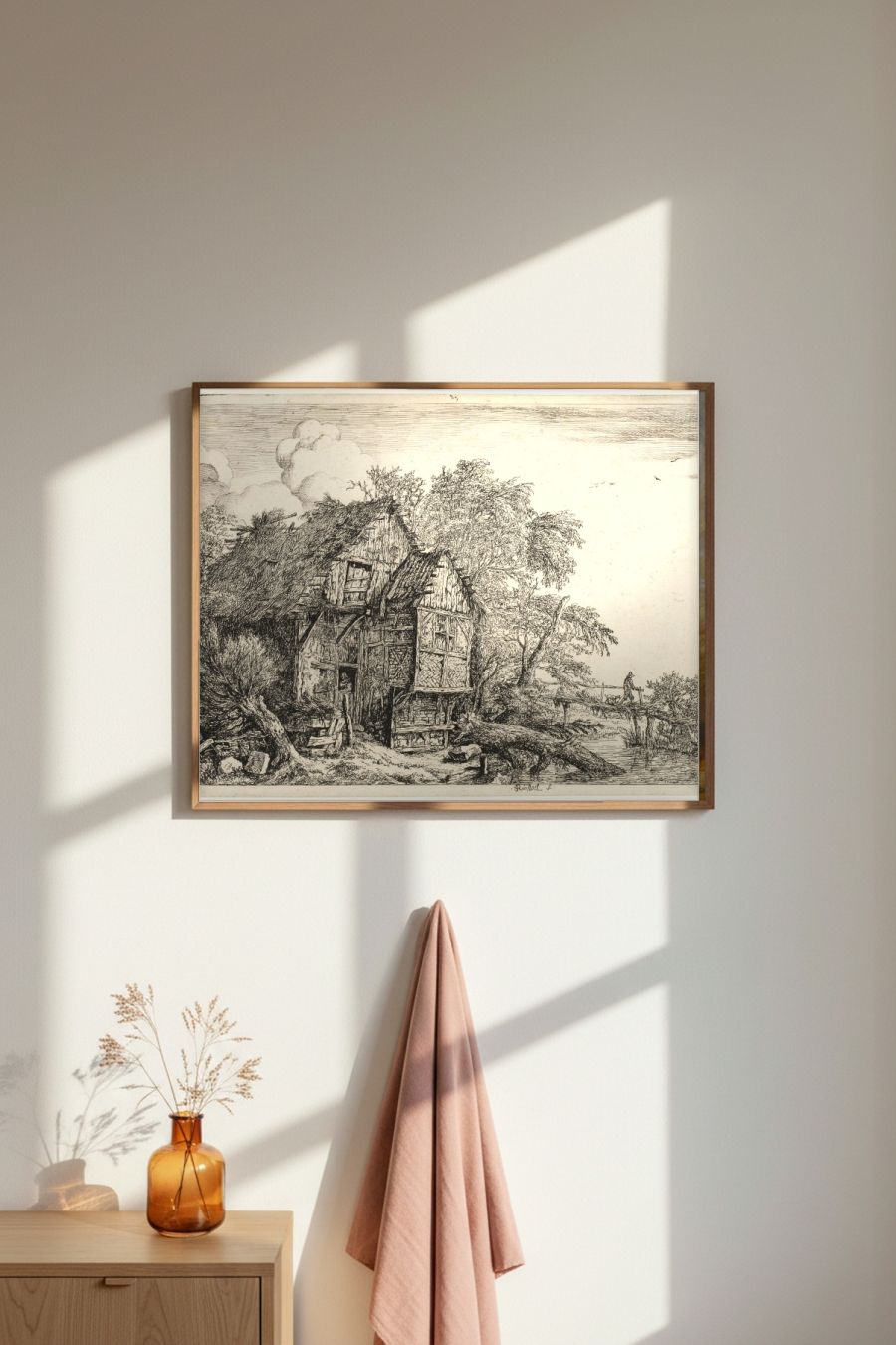 Framed room mockup