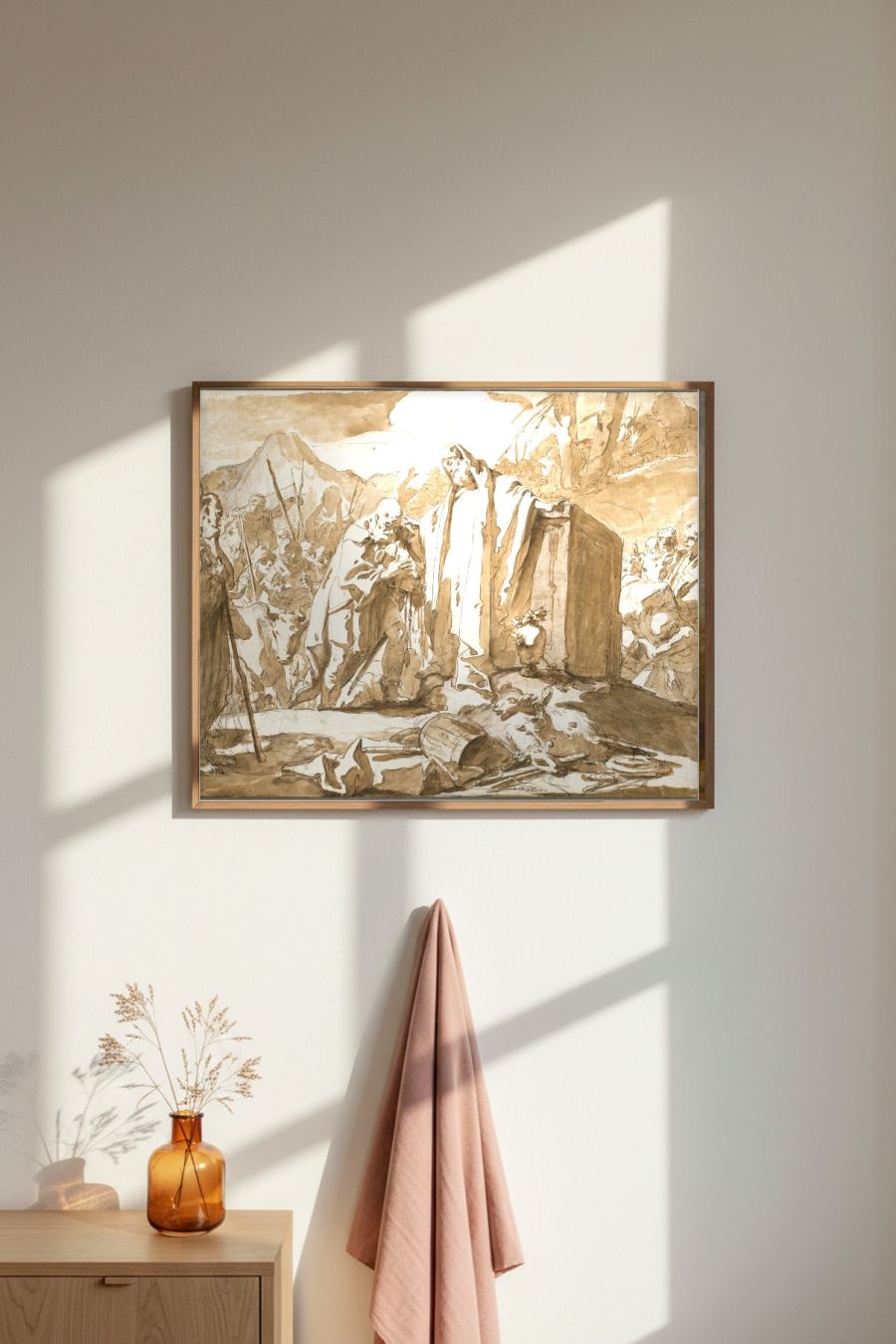 Framed room mockup