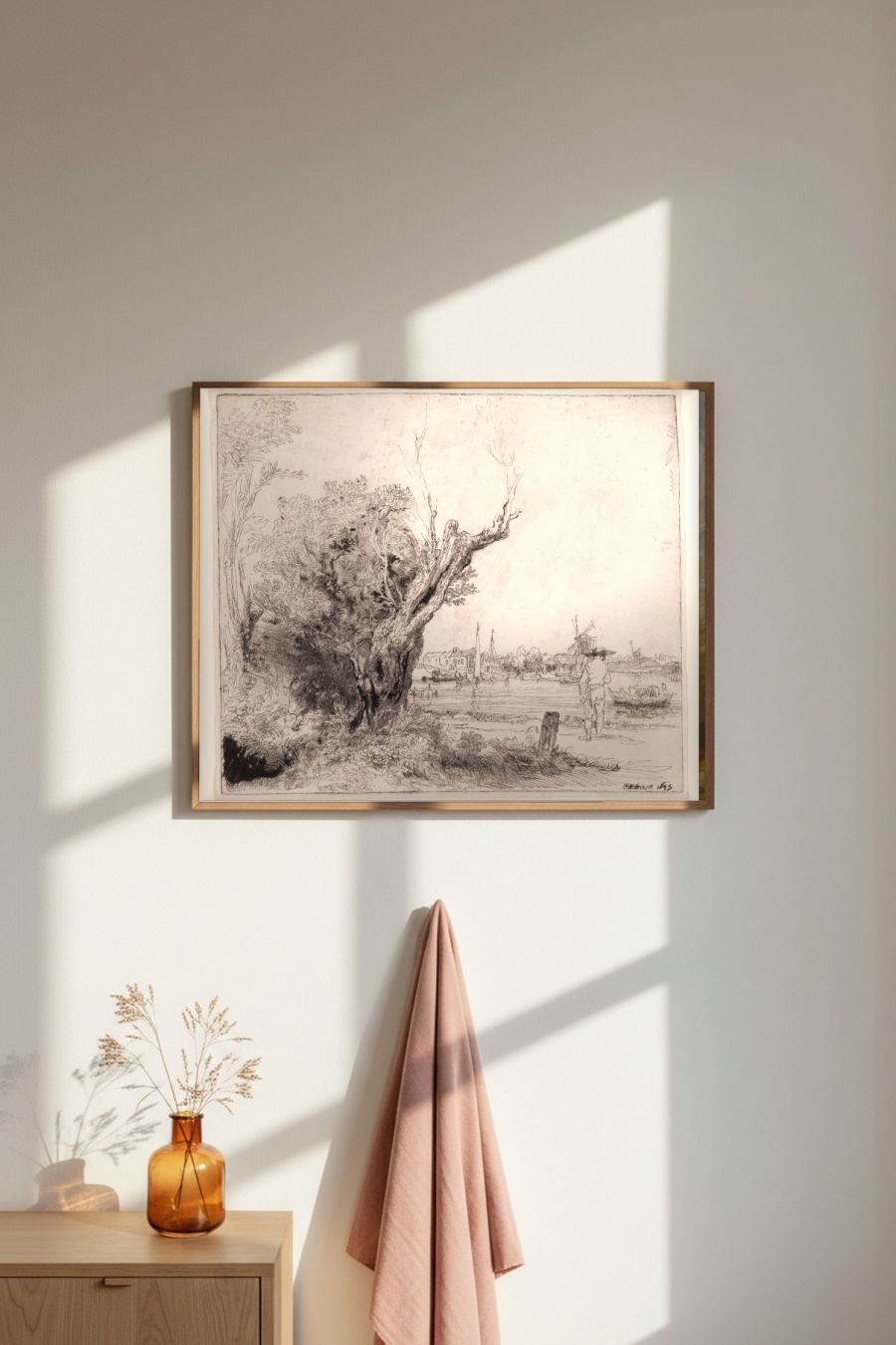 Framed room mockup