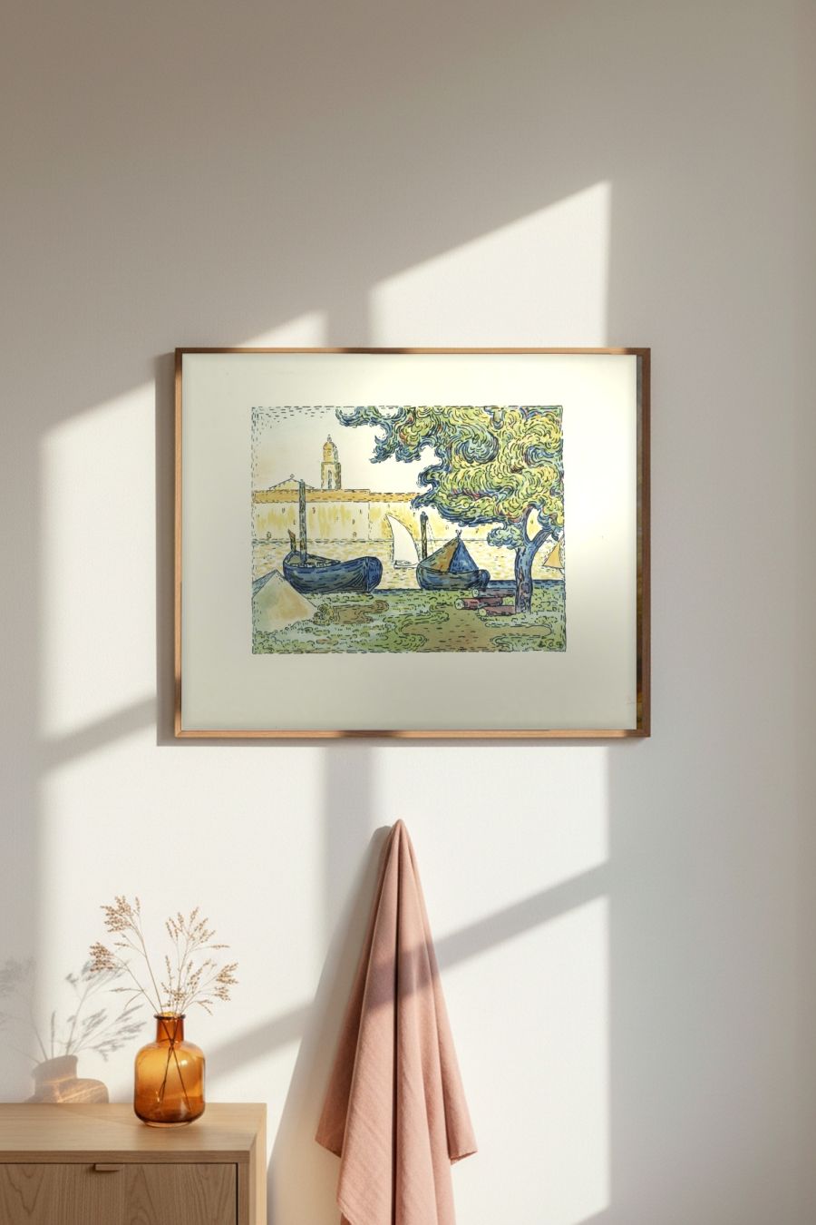 Framed room mockup