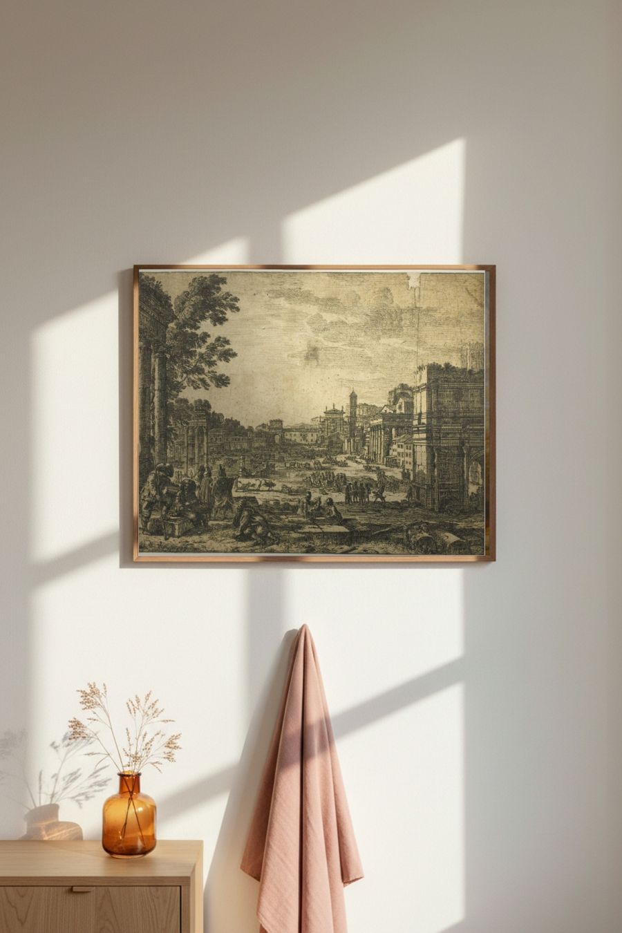 Framed room mockup