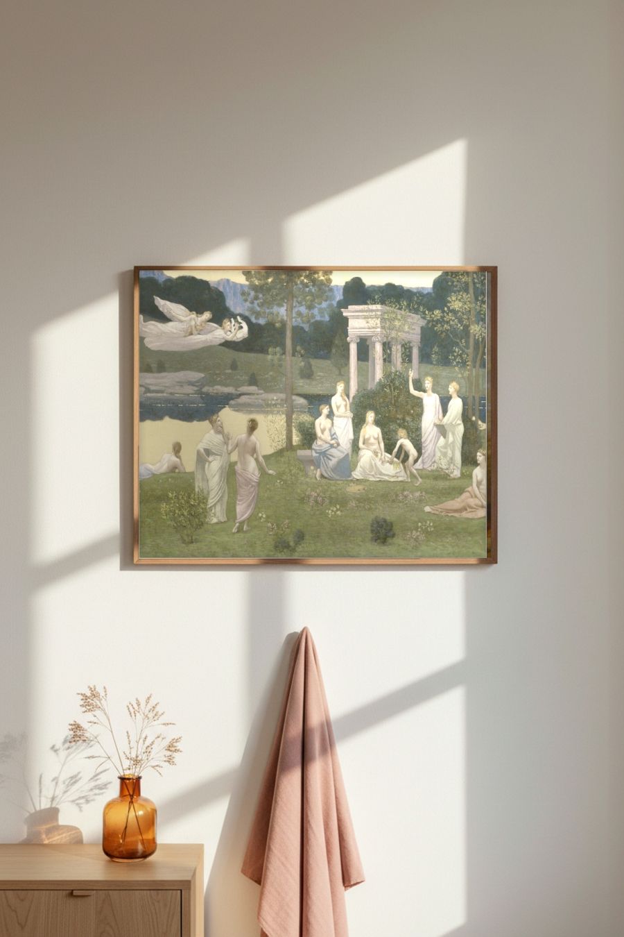 Framed room mockup