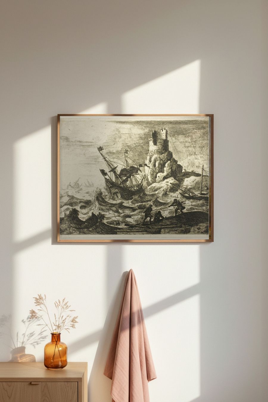 Framed room mockup