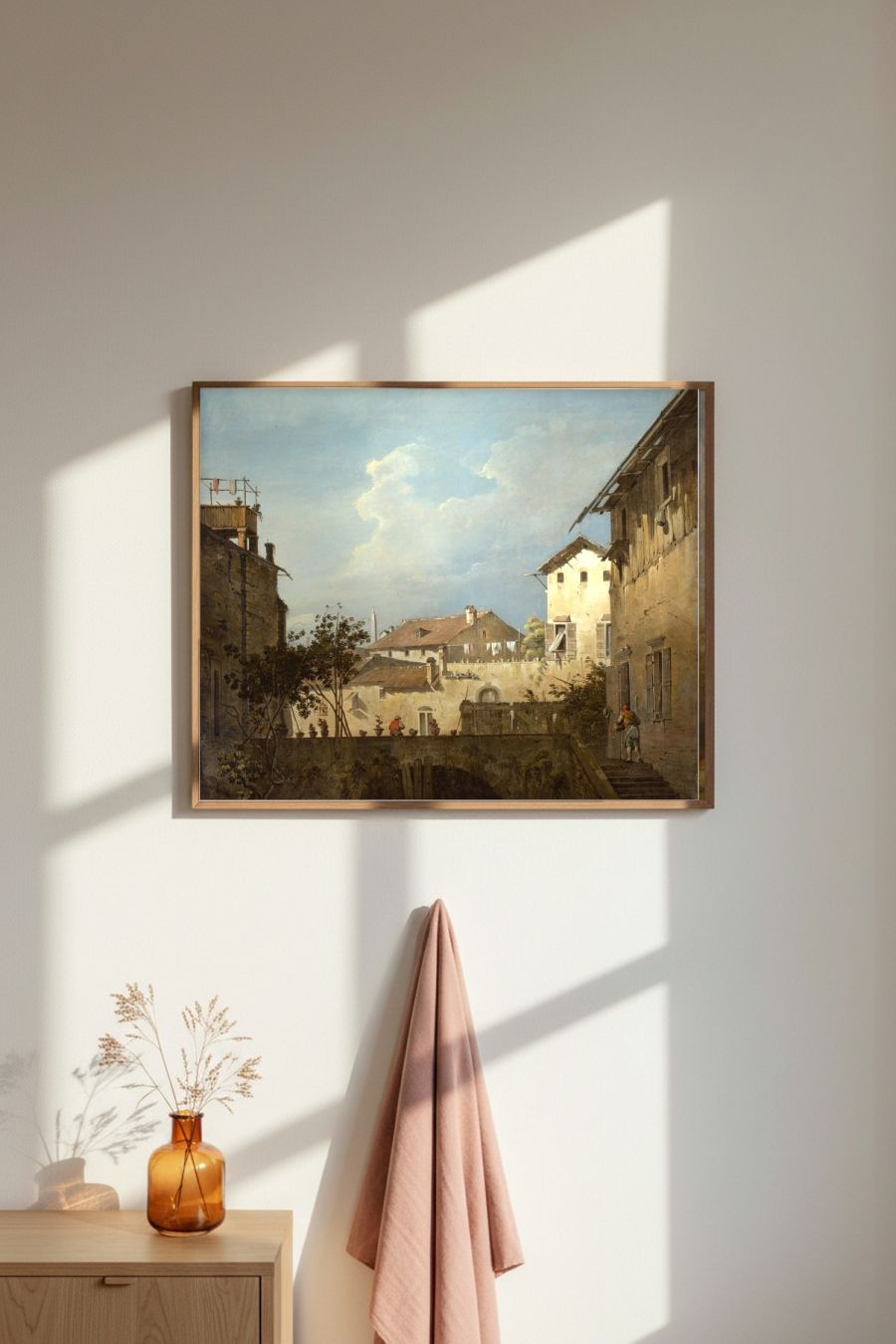 Framed room mockup